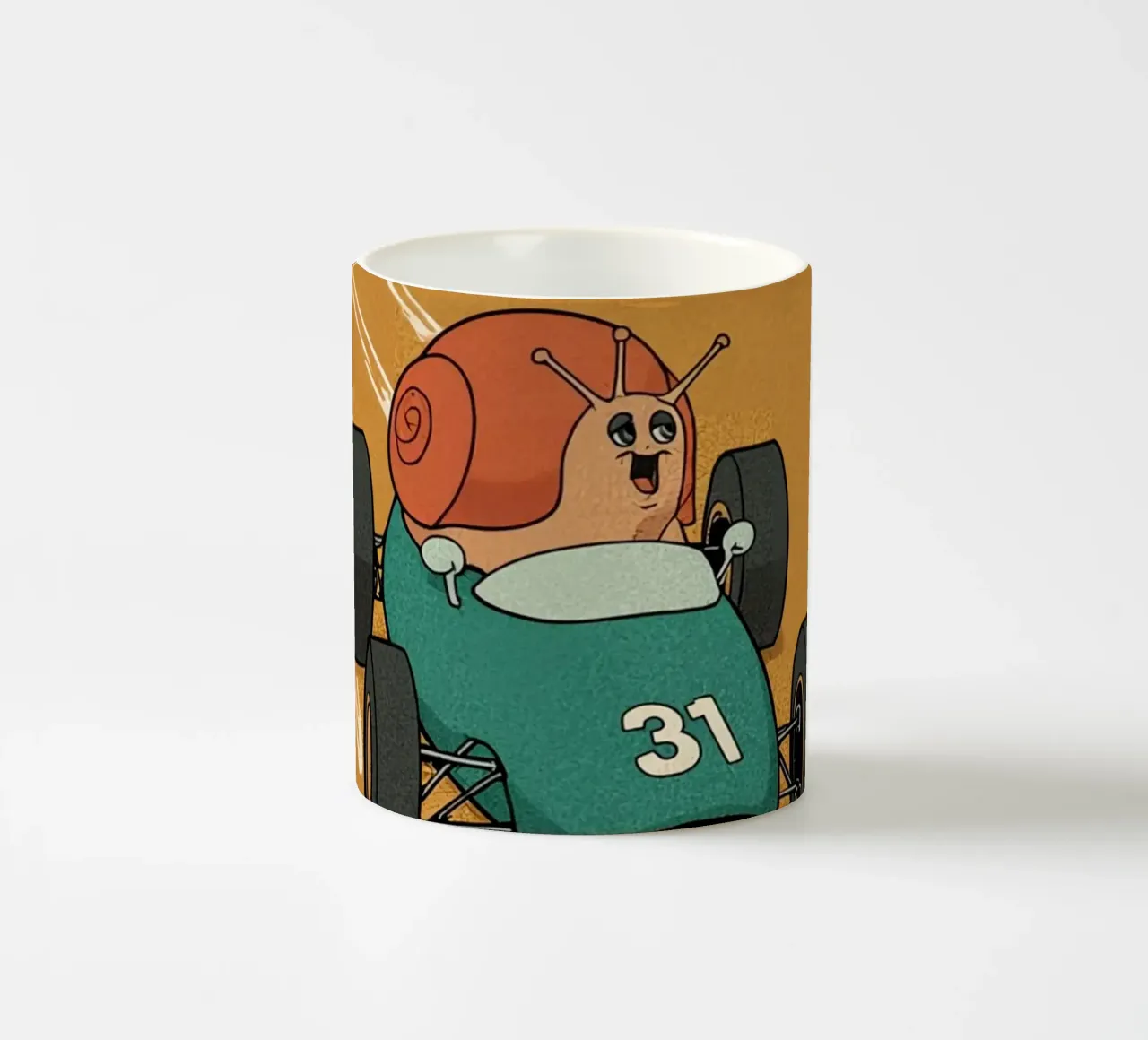 Escar-go! tazza in ceramica da DesignDoodle