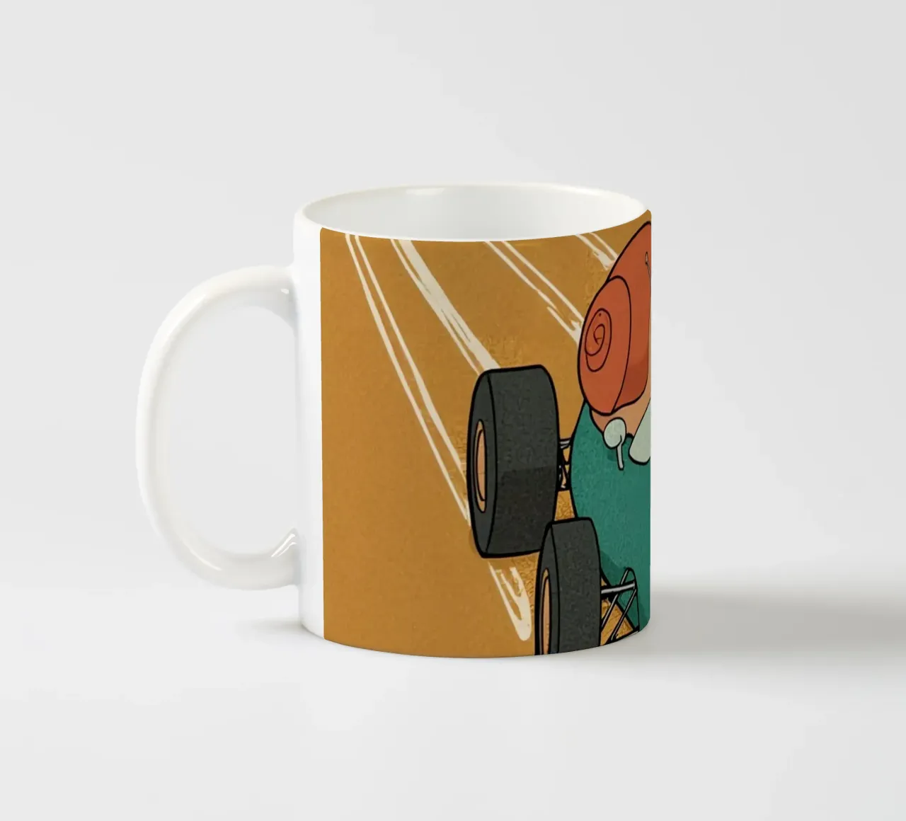 Escar-go! tazza in ceramica da DesignDoodle