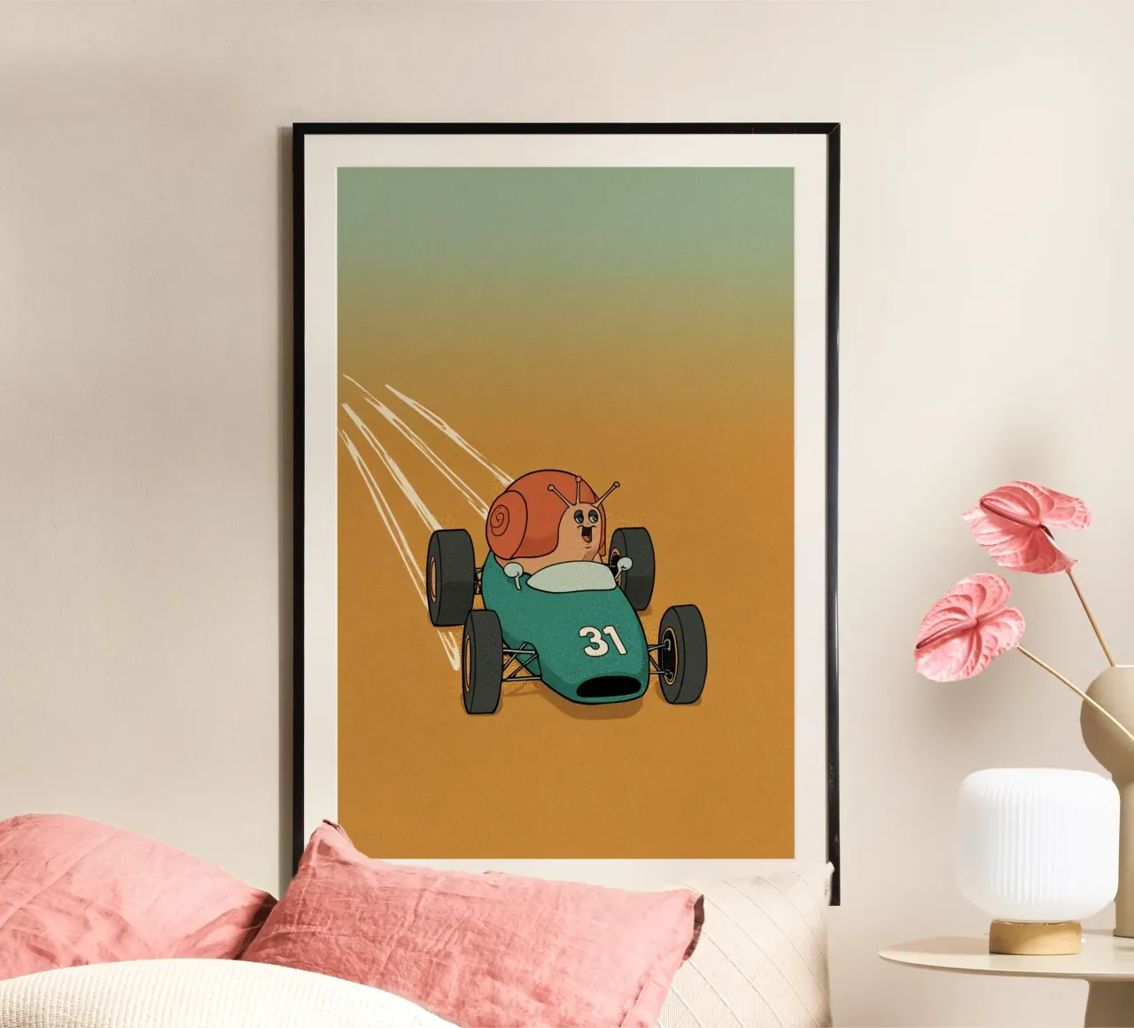 Escar-go! poster da DesignDoodle