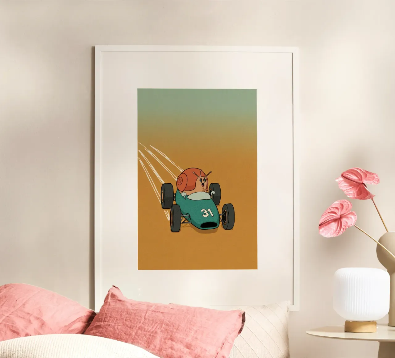 Escar-go! poster da DesignDoodle