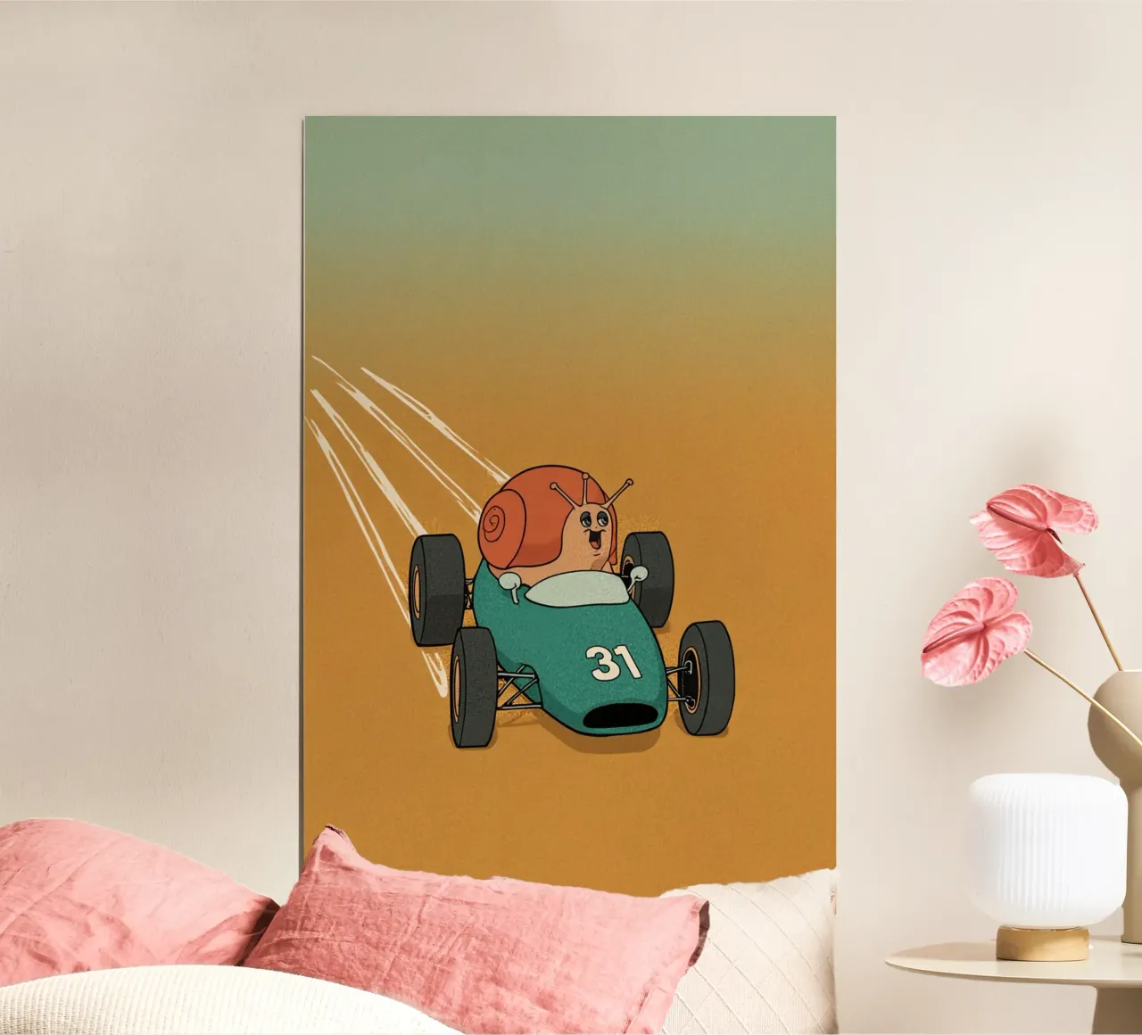 Escar-go! poster da DesignDoodle