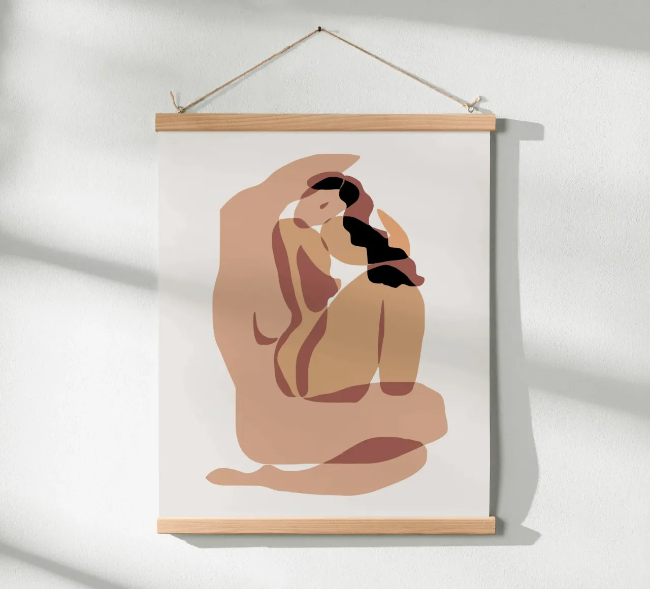 Beige nudo 07 poster da Little Dean