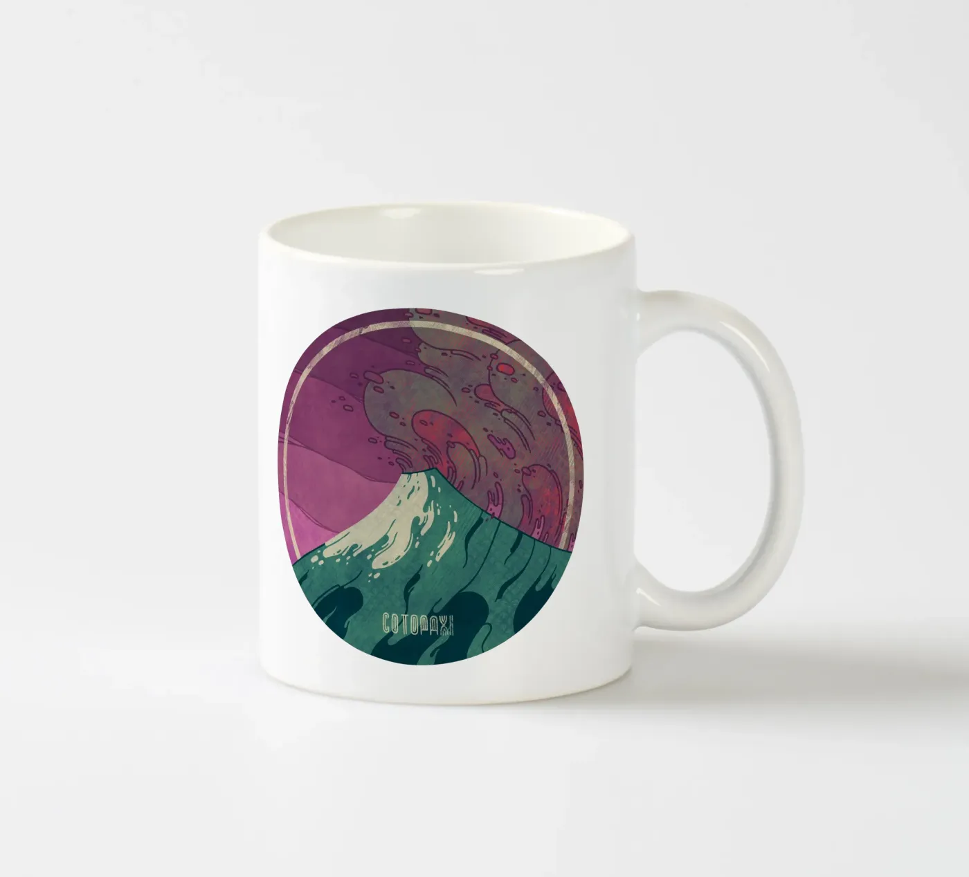 Cotopaxi ceramic mug by againstbound