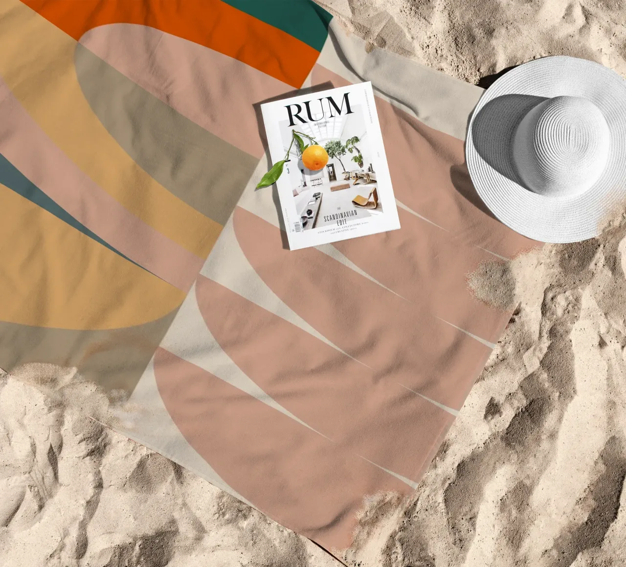 Zaak strandhanddoek van KHouse Studio