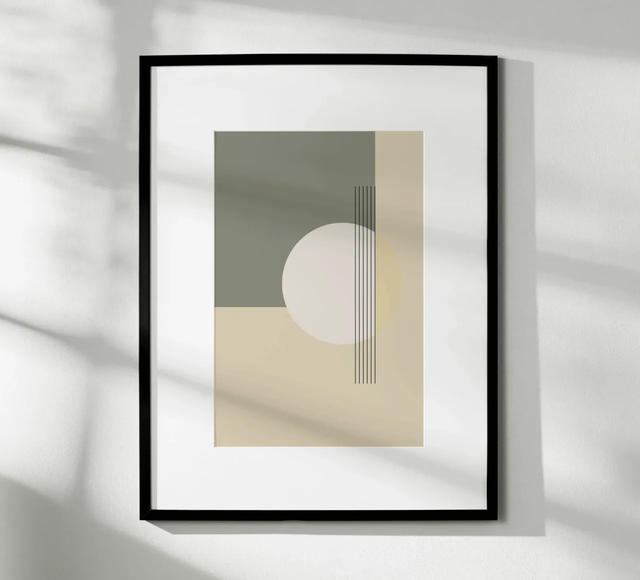 Emersione poster con telaio in plastica da KHouse Studio