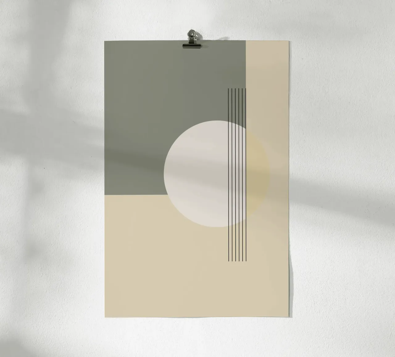 Emersione poster con telaio in plastica da KHouse Studio