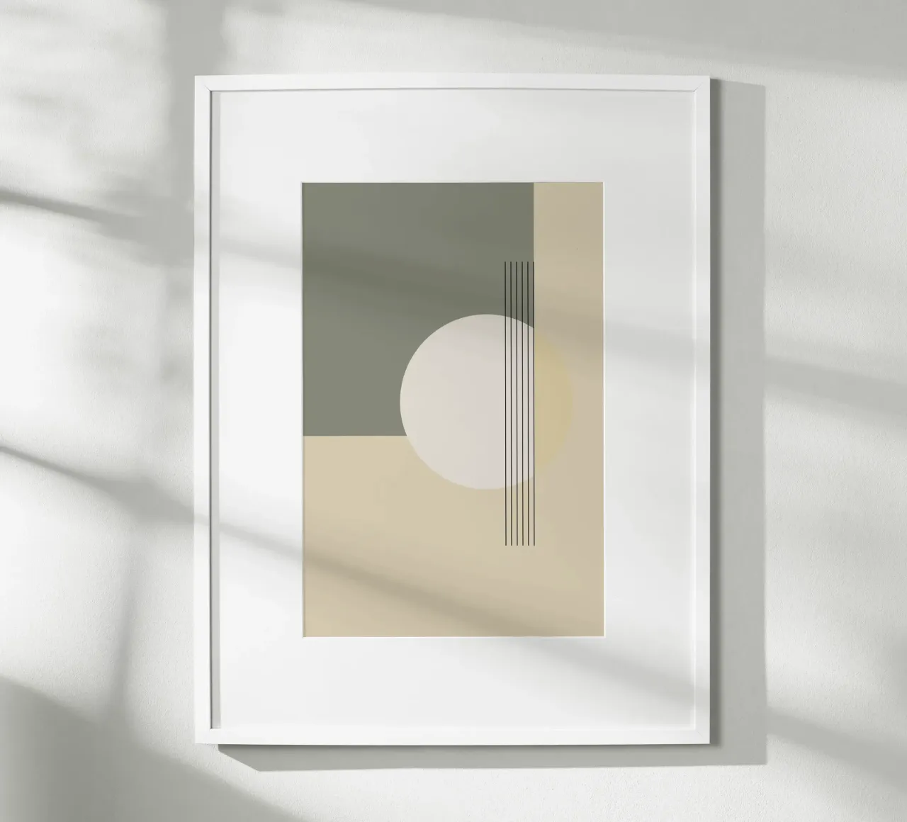 Emersione poster con telaio in plastica da KHouse Studio