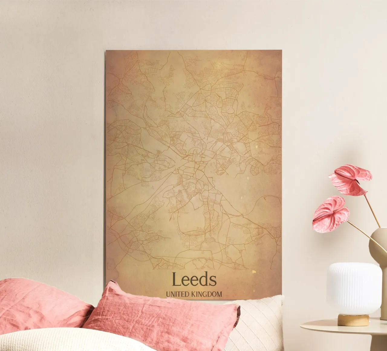 Leeds UNITED KINGDOM poster da WorldPrint