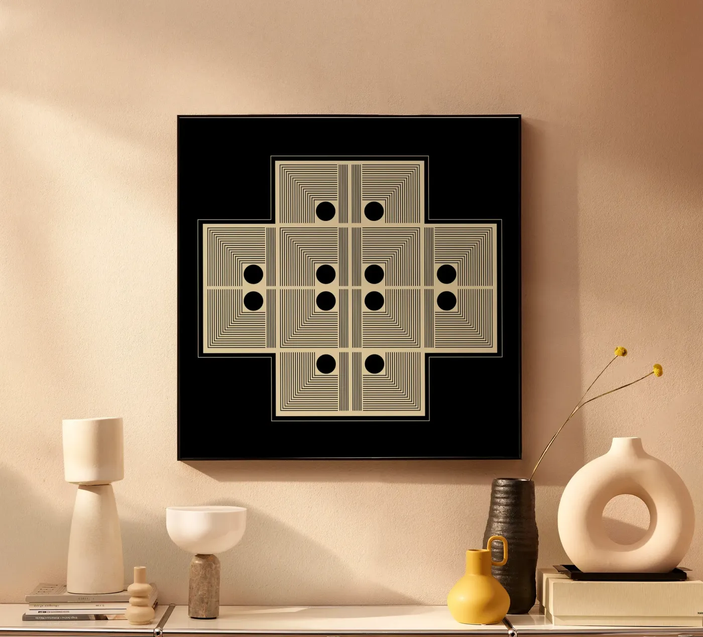 Muster des Auftauchens Acryl-Glas von KHouse Studio