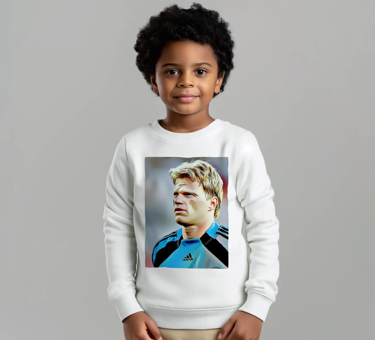 Oliver Kahn felpa bambino da dark eagle