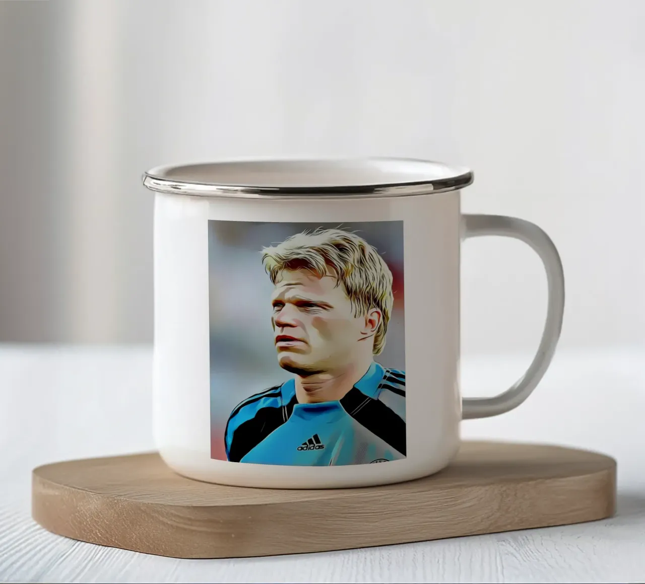 Oliver Kahn tazza in smalto da dark eagle
