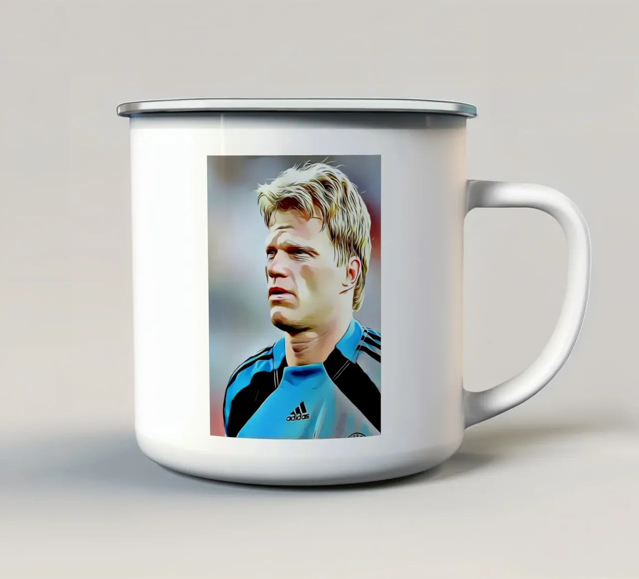 Oliver Kahn tazza in smalto da dark eagle