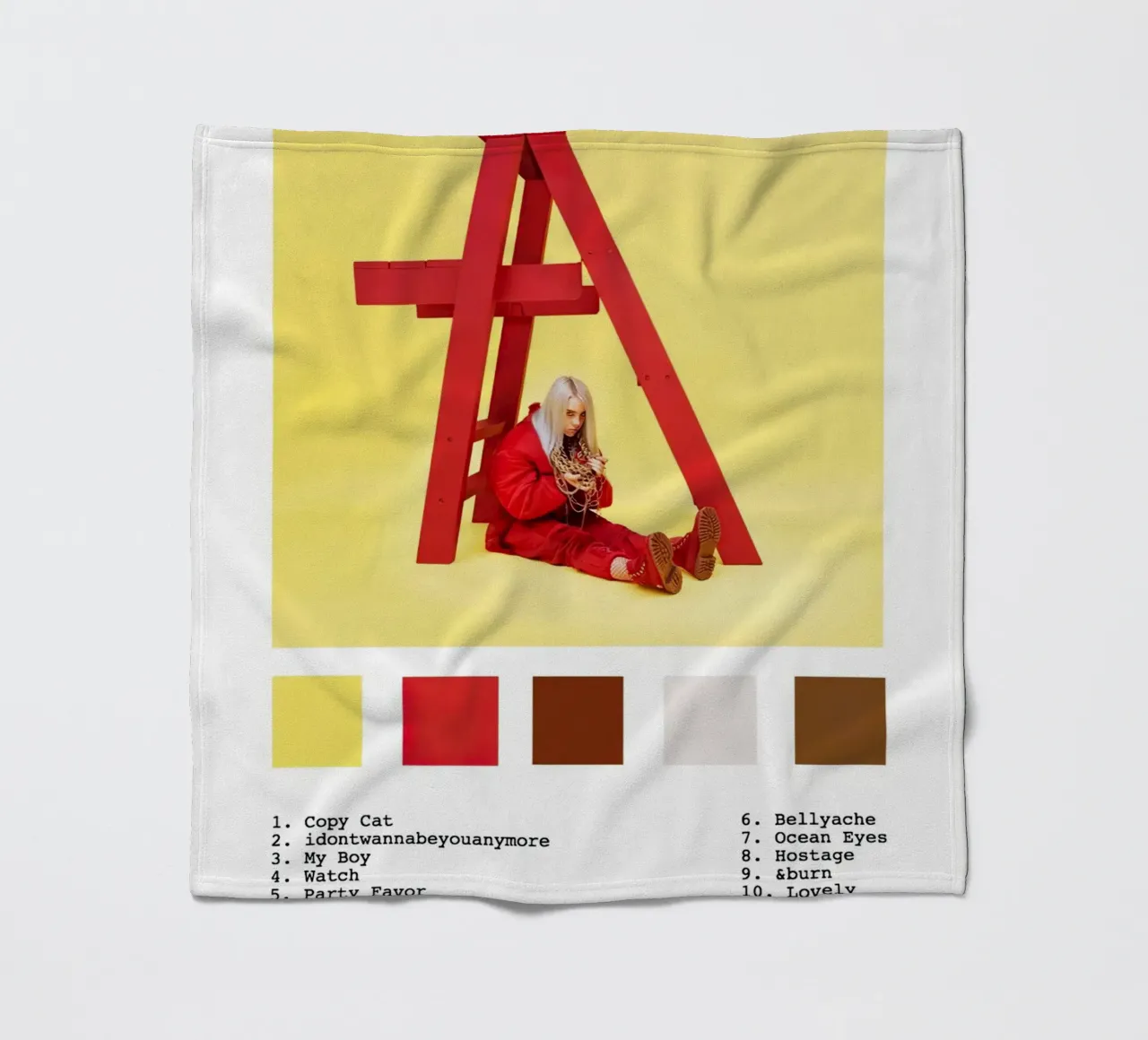 Billie Elilish Don't Smile at Me coperta in pile da Roronoa7