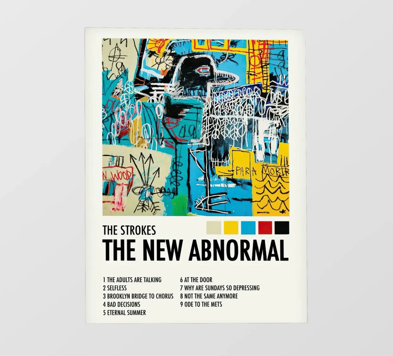 The Strokes The New Abnormal telo in pvc da Roronoa7