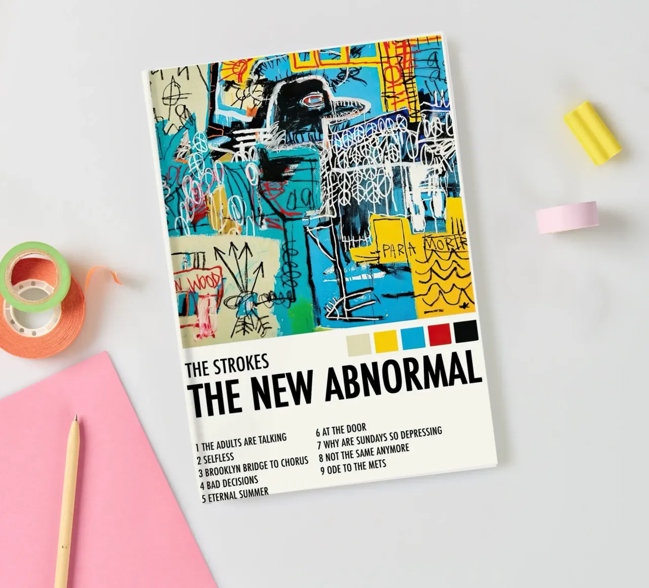 The Strokes The New Abnormal notebook by Roronoa7