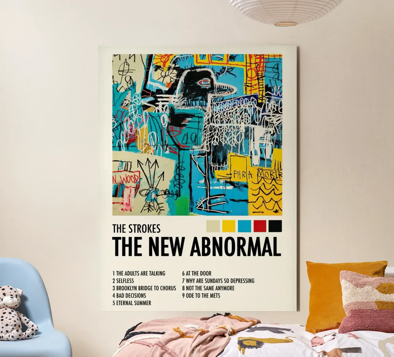 The Strokes The New Abnormal alluminio dibond da Roronoa7