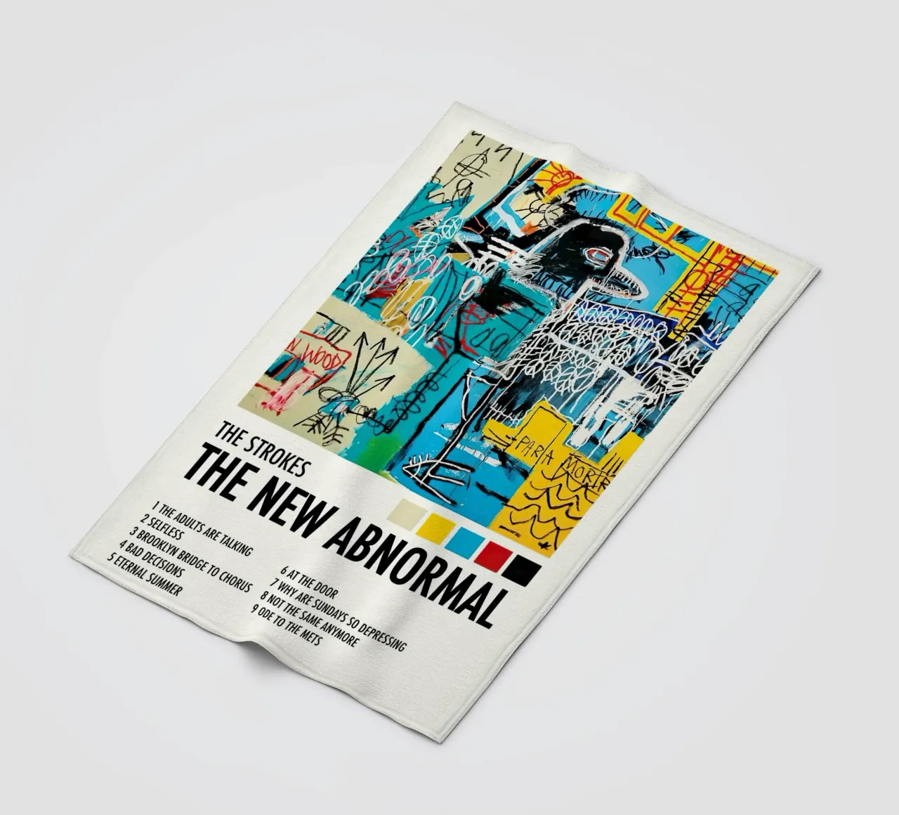 The Strokes The New Abnormal coperta in pile da Roronoa7