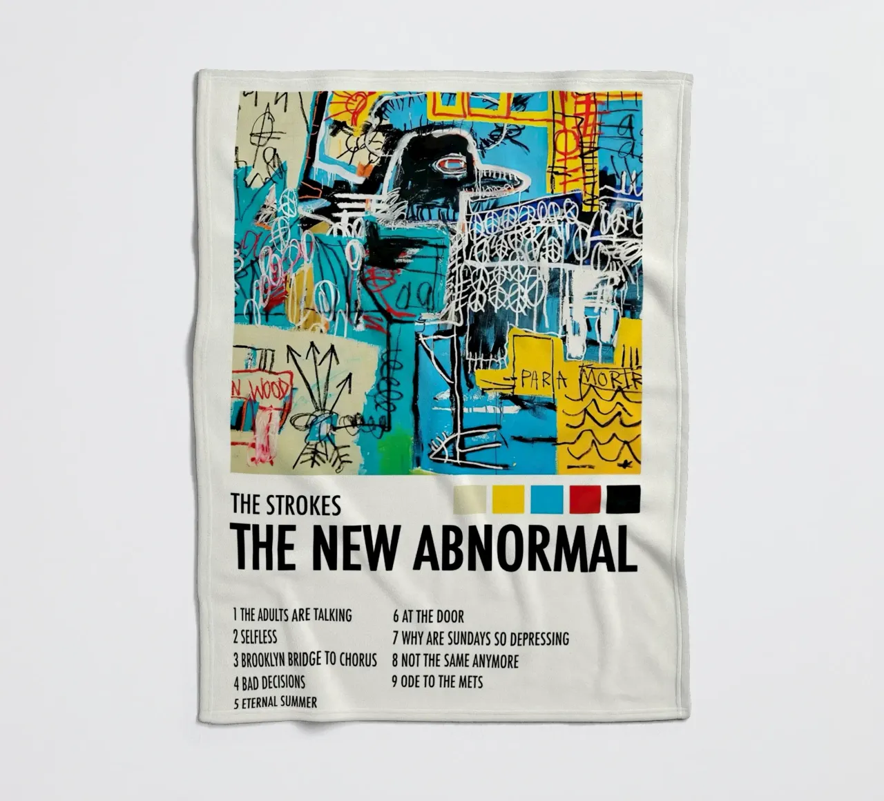 The Strokes The New Abnormal coperta in pile da Roronoa7