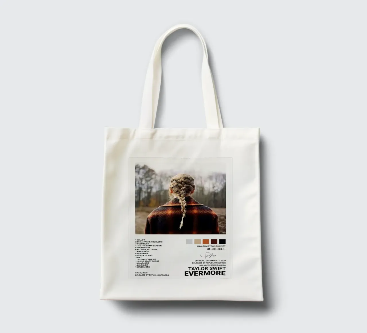 Taylor Swift Evermore borsa in juta da Roronoa7