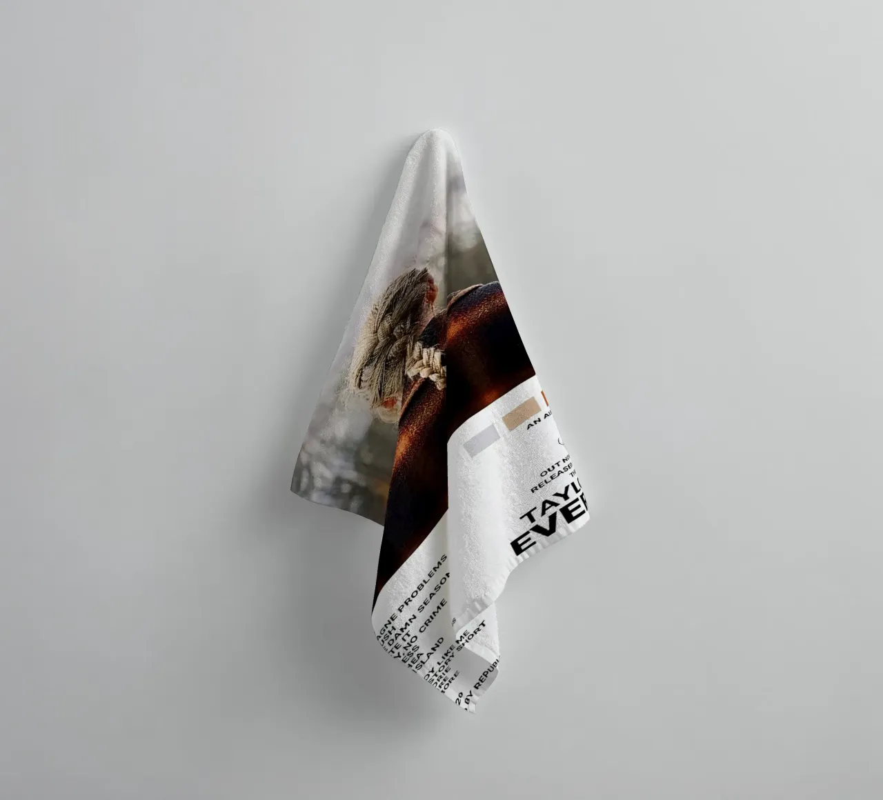 Taylor Swift Evermore asciugamano da bagno da Roronoa7