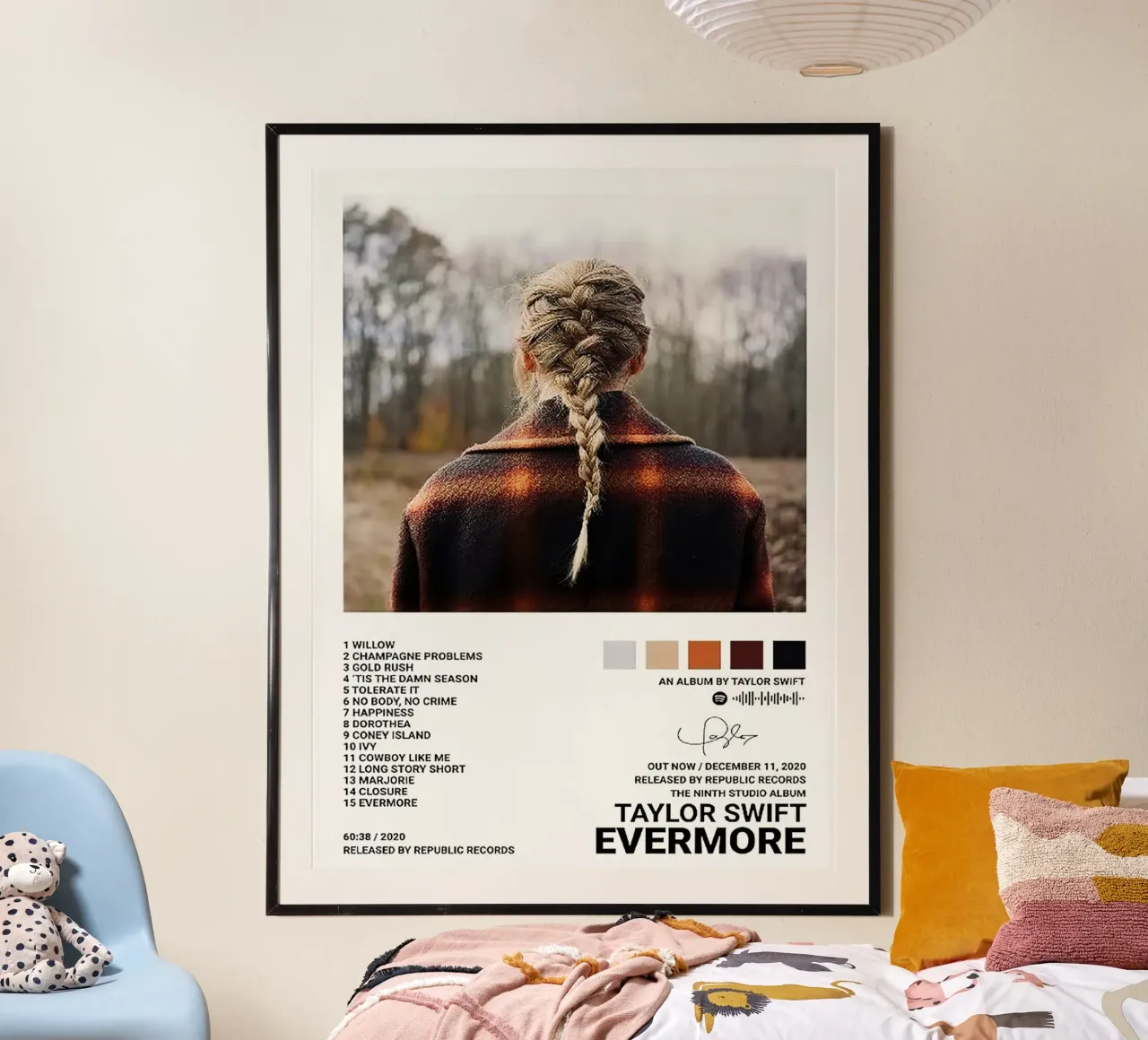 Taylor Swift Evermore carta hahnemühle da Roronoa7