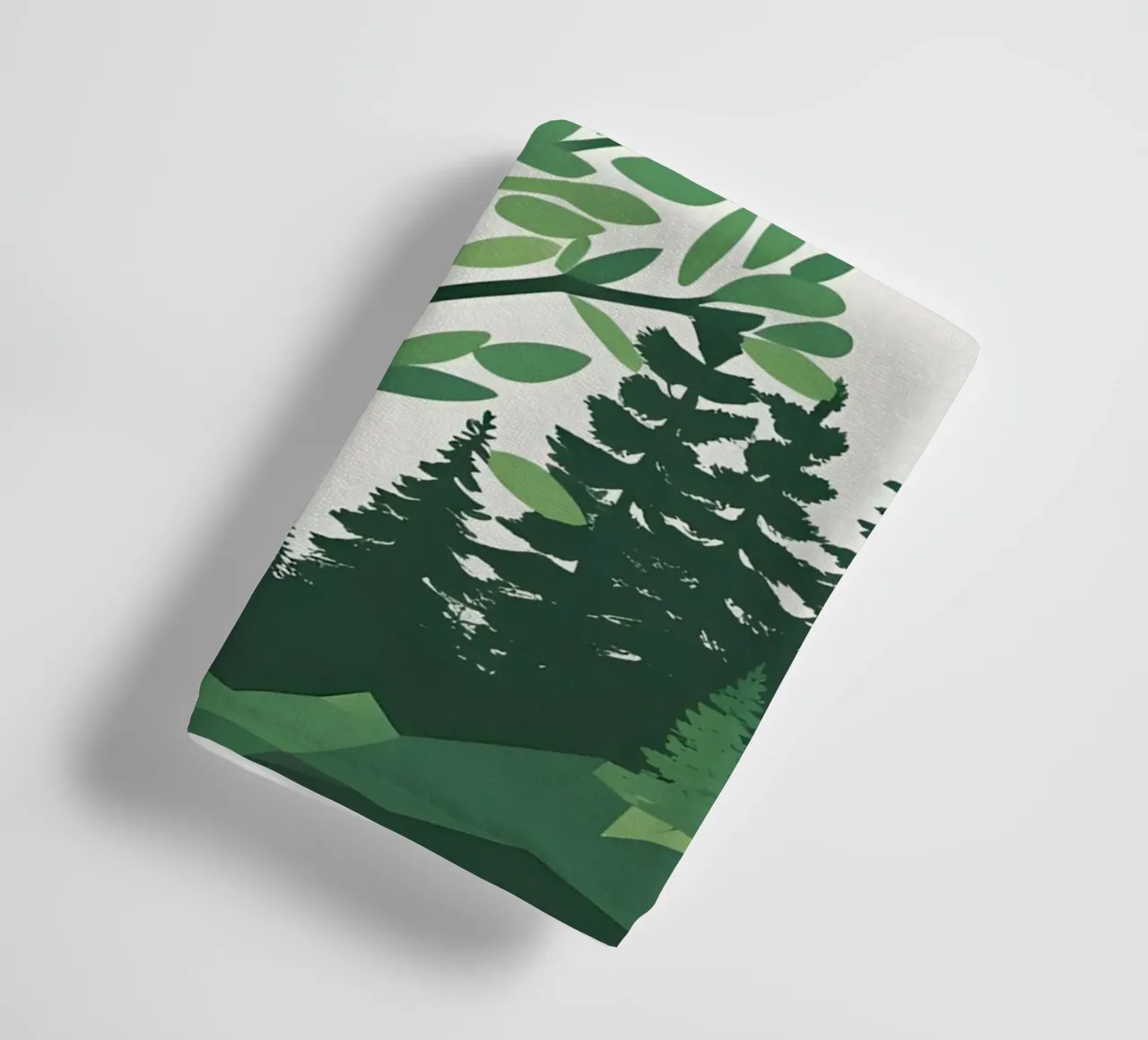 Pine Tree Triangle towel by Botanical Gallery