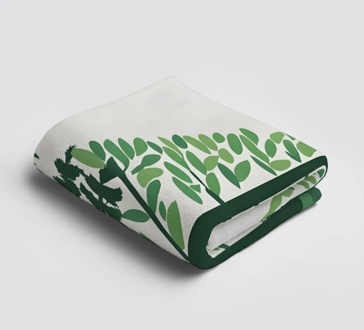 Pine Tree Triangle towel by Botanical Gallery