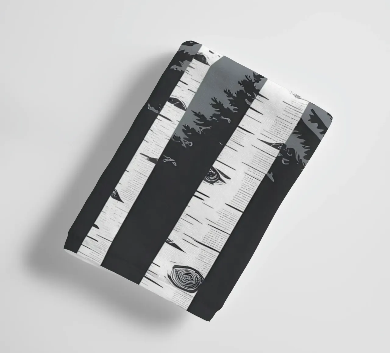 Birch Tree Trunks towel by Botanical Gallery