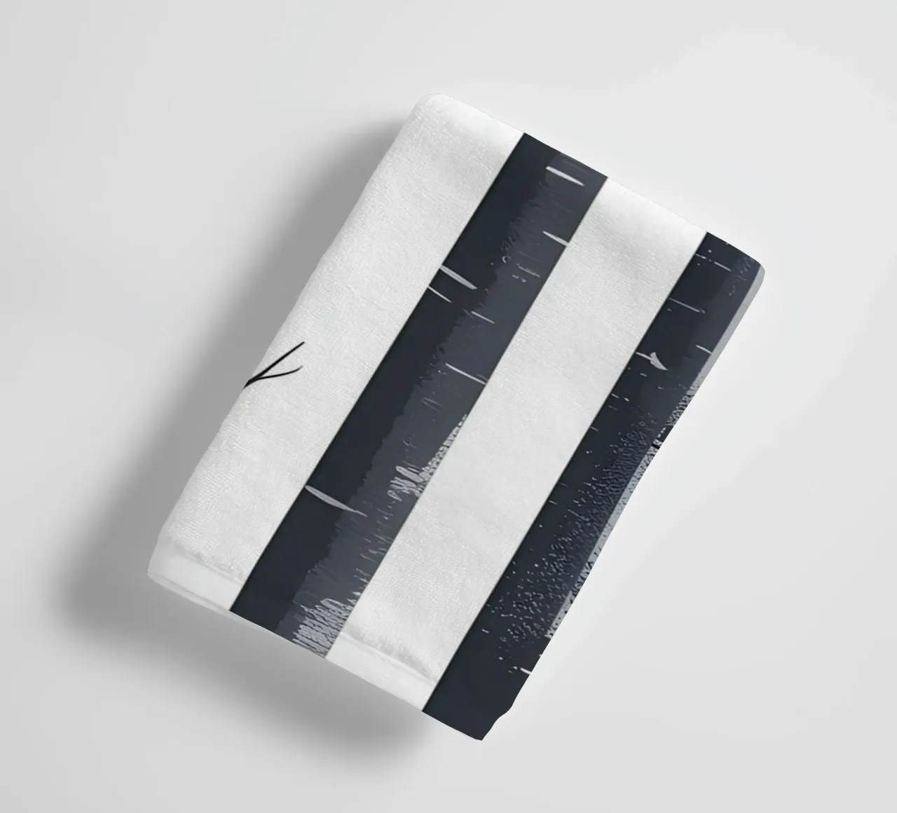 Birch Tree Trunks towel by Botanical Gallery