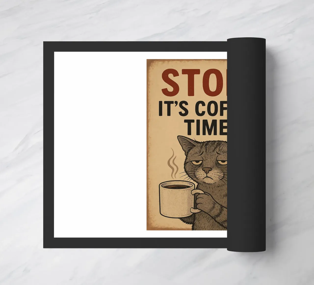 È l'ora del caffè zerbino da Arjun