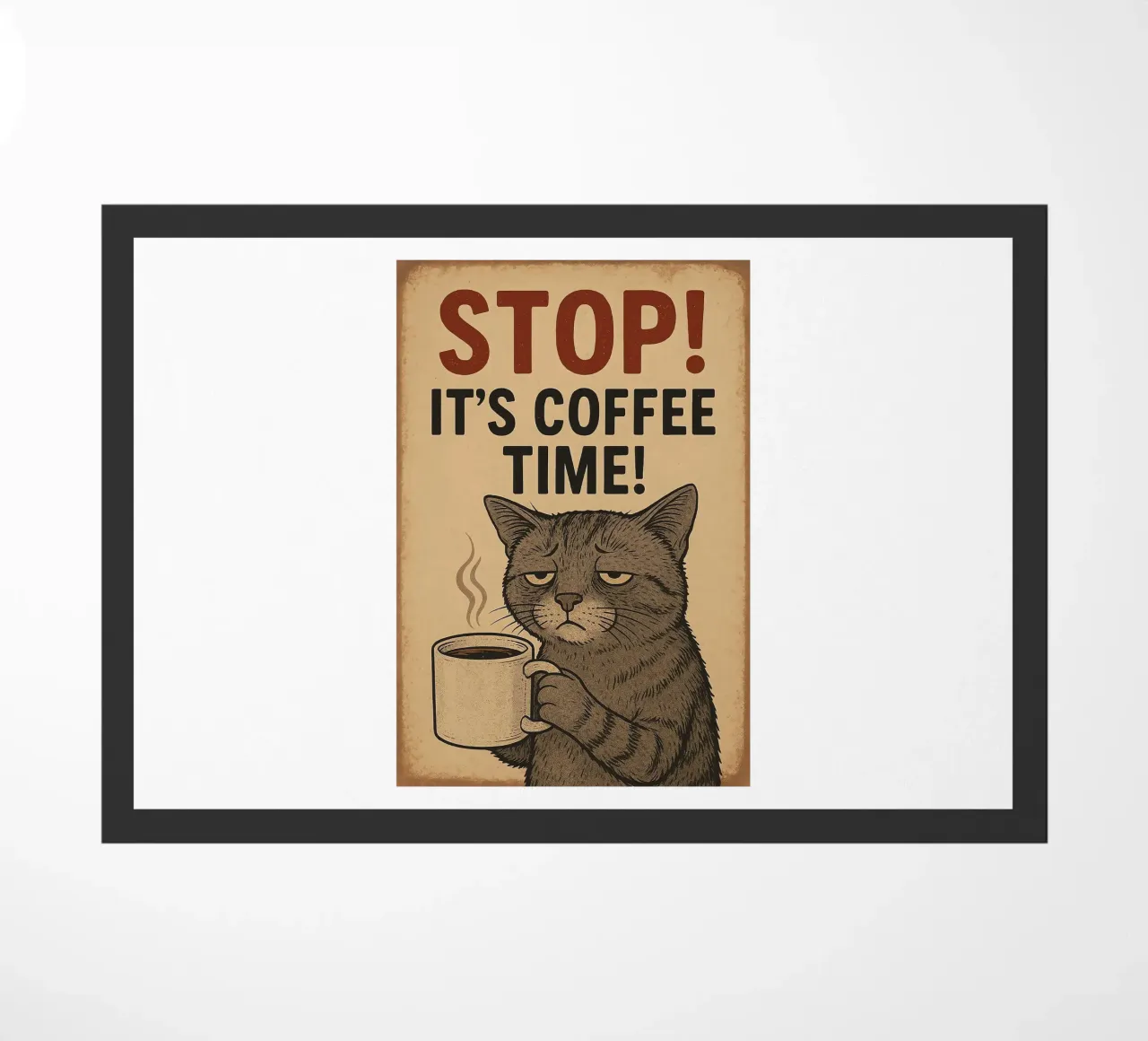 È l'ora del caffè zerbino da Arjun