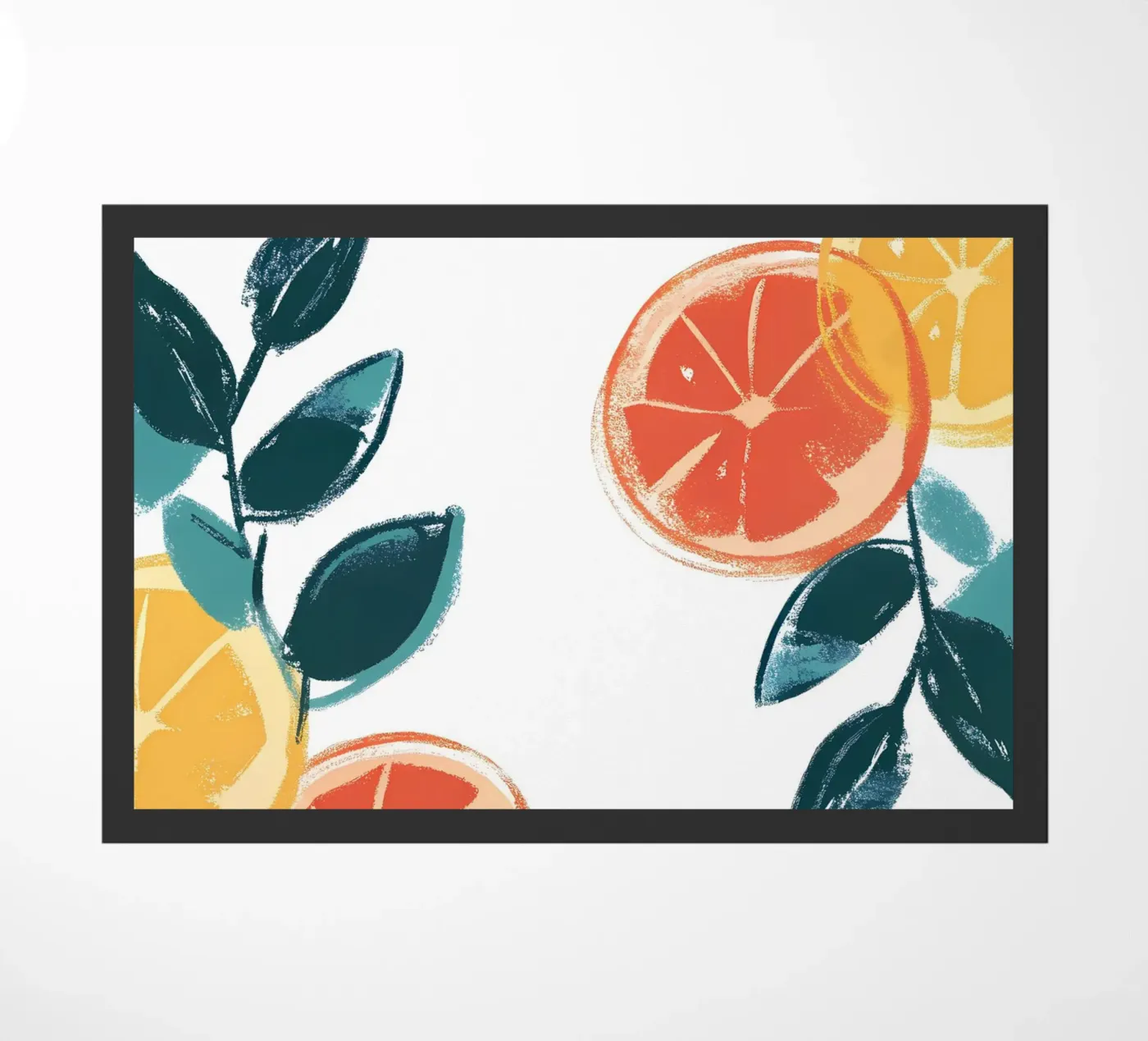 Zitrusfrucht Fußmatte von PREKETEWE