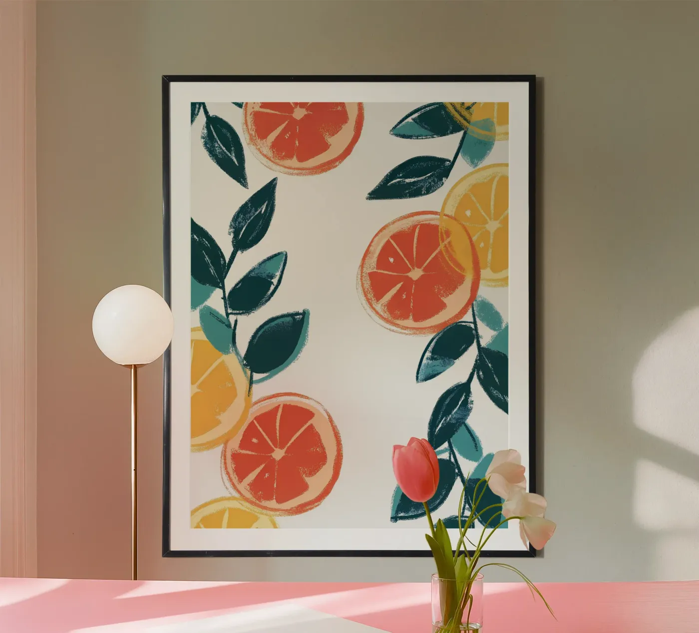 Citrus fruit Poster von PREKETEWE