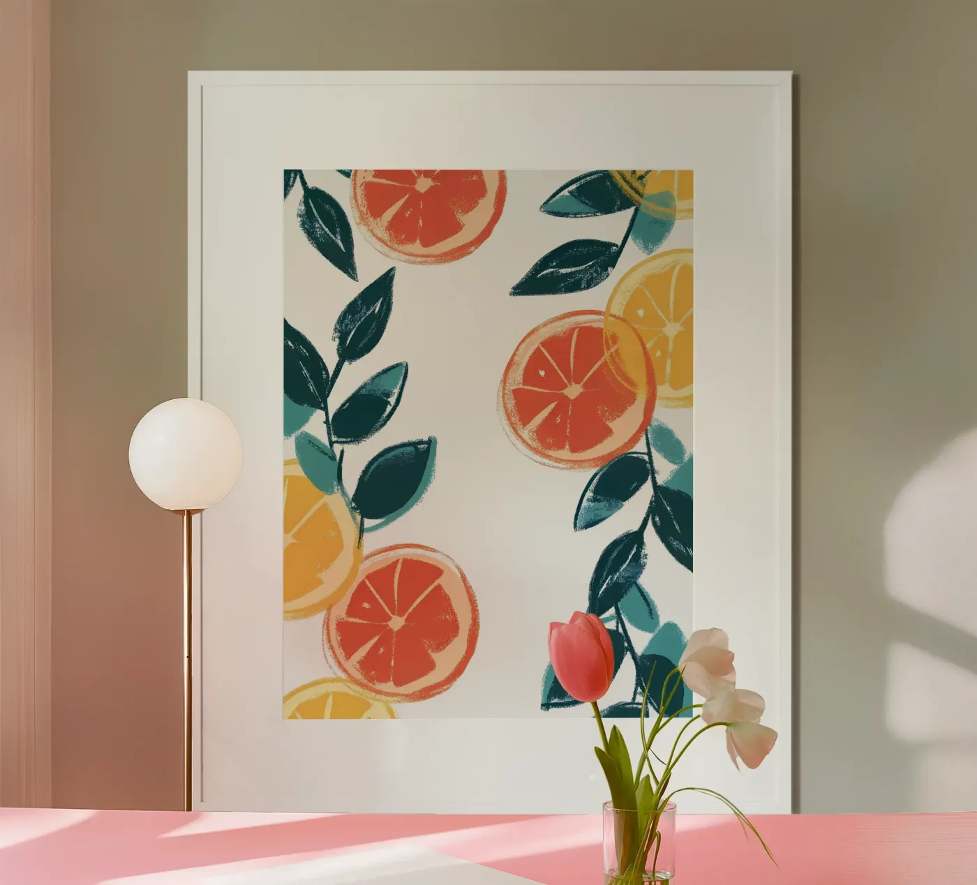 Citrus fruit Poster von PREKETEWE