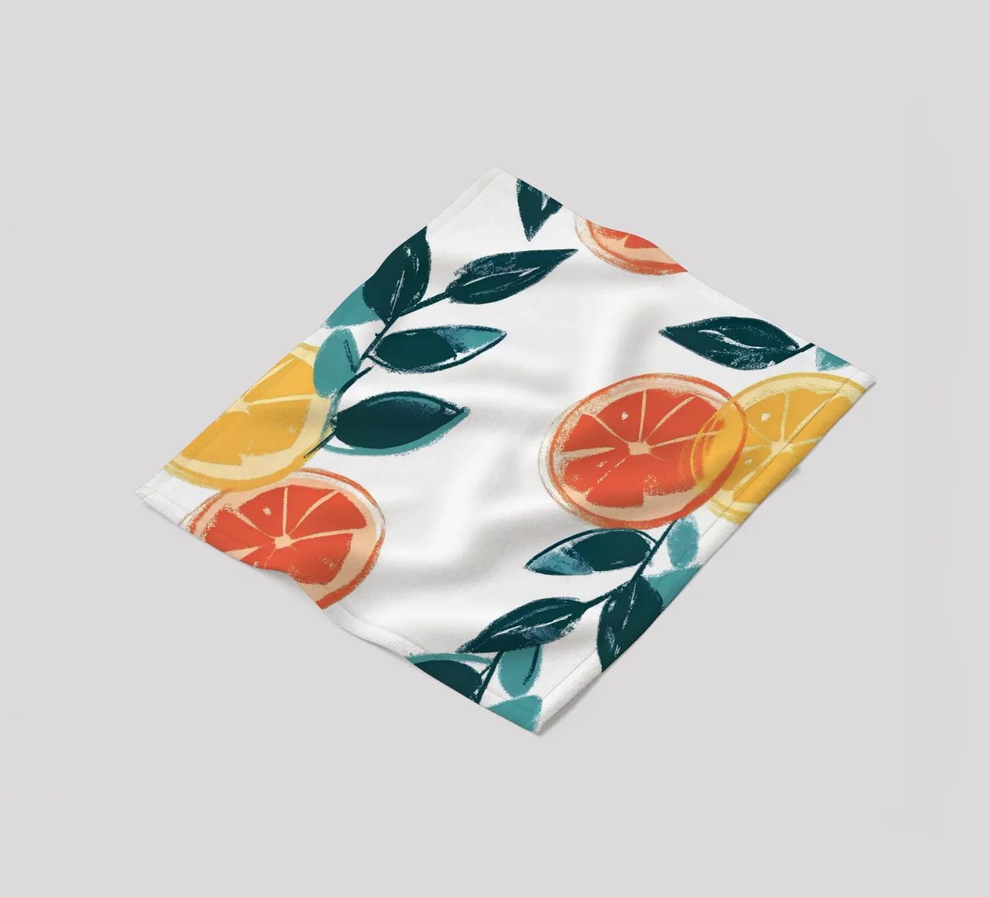 Zitrusfrucht Fleecedecke von PREKETEWE