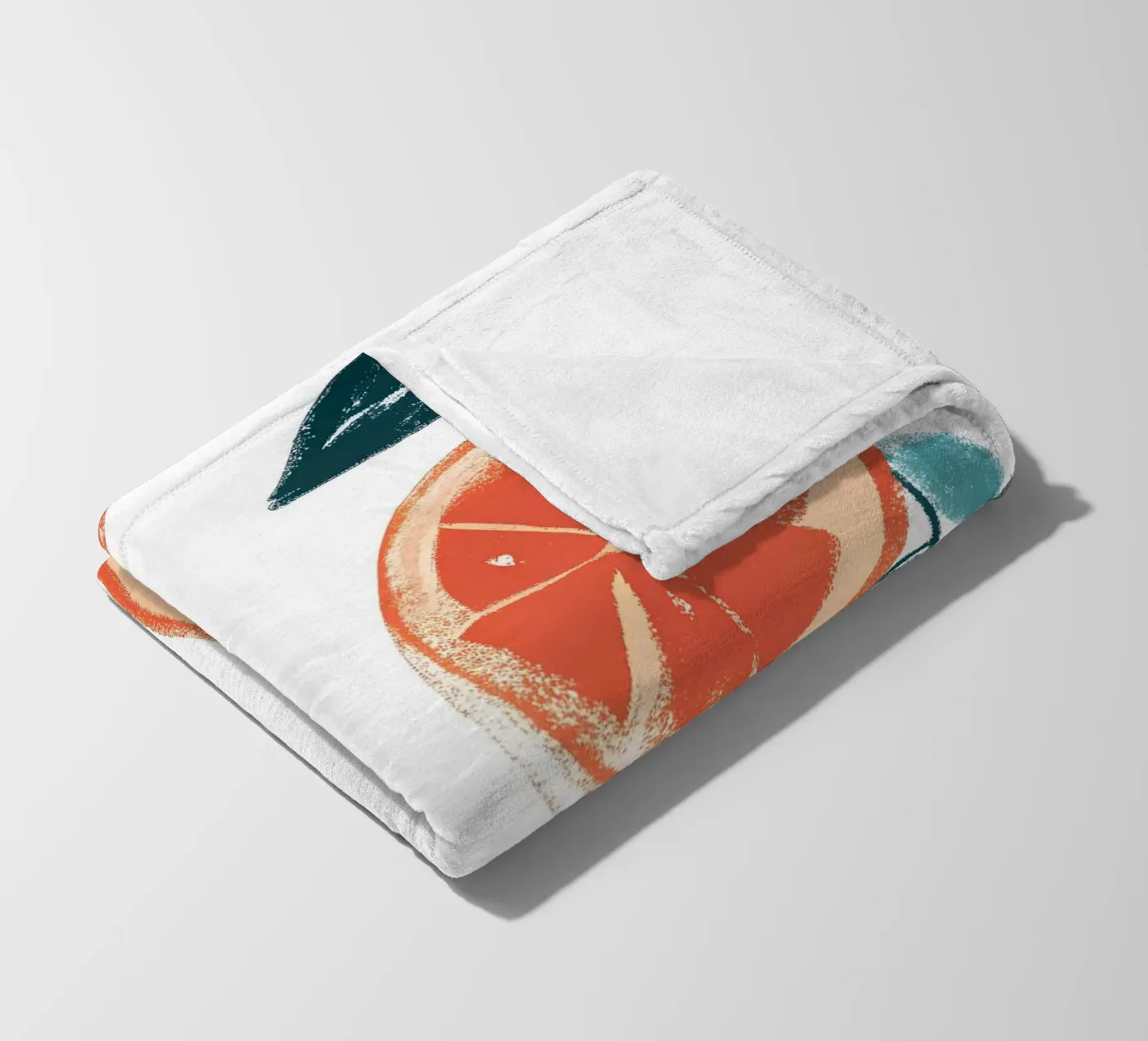 Zitrusfrucht Fleecedecke von PREKETEWE