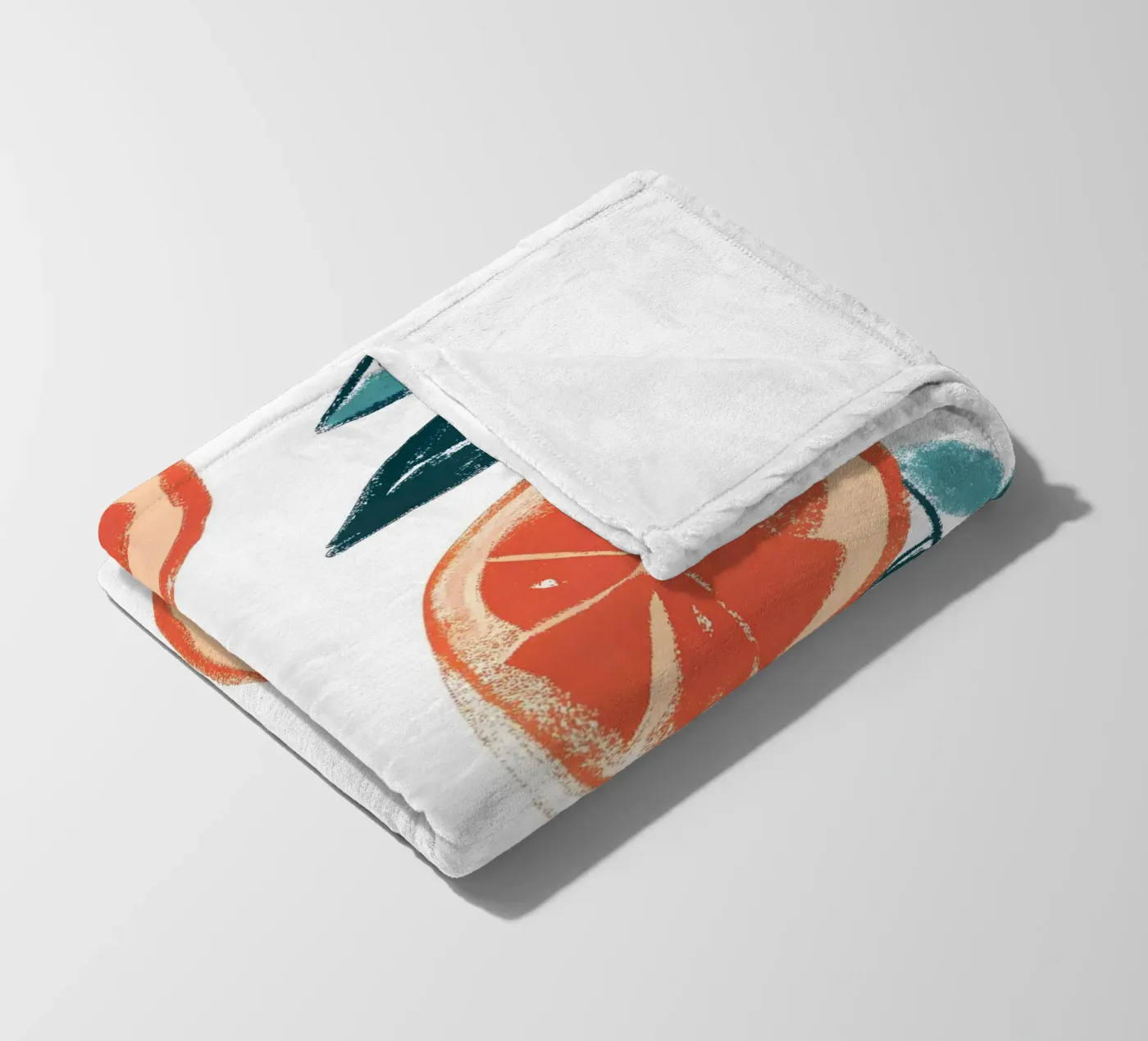 Zitrusfrucht Fleecedecke von PREKETEWE