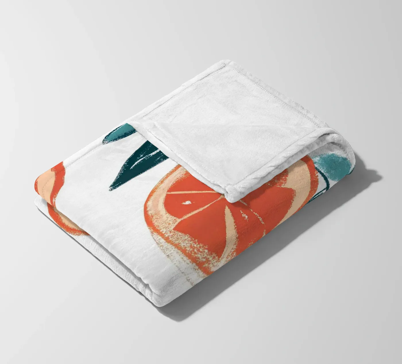 Zitrusfrucht Fleecedecke von PREKETEWE