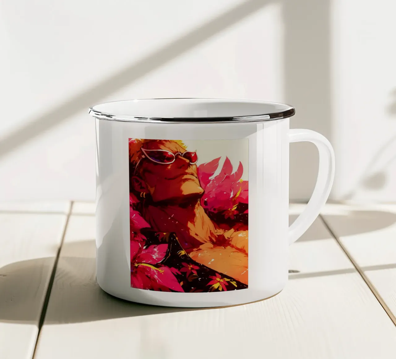 Doflamingo tazza in smalto da bernar shop
