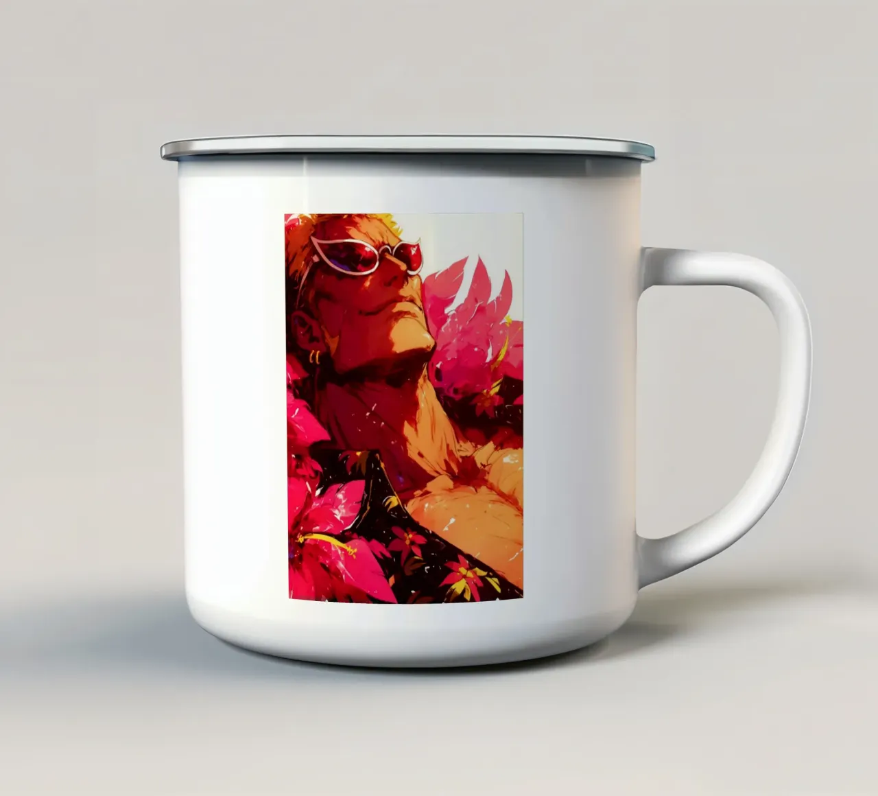 Doflamingo tazza in smalto da bernar shop