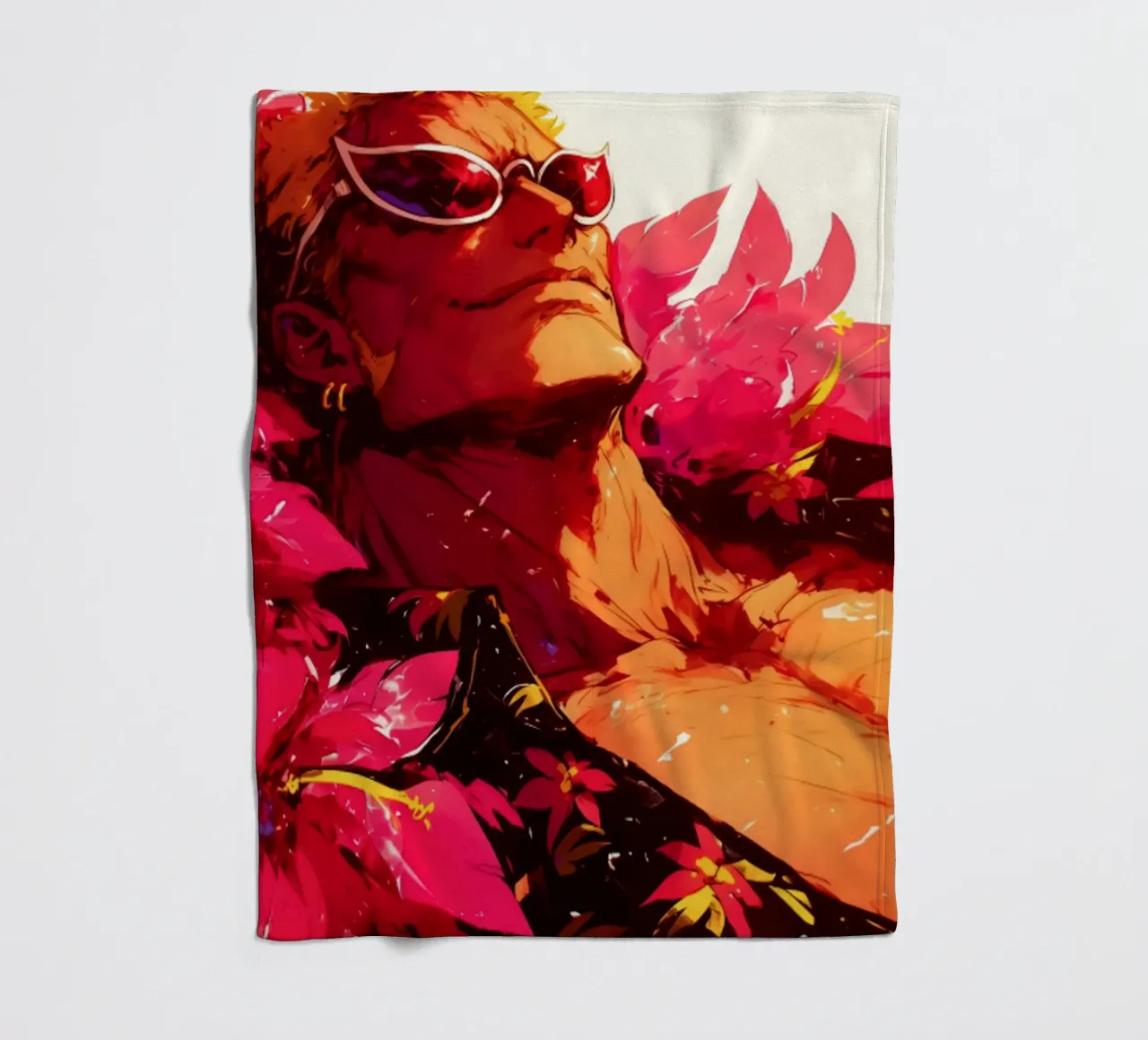 Doflamingo coperta in pile da bernar shop