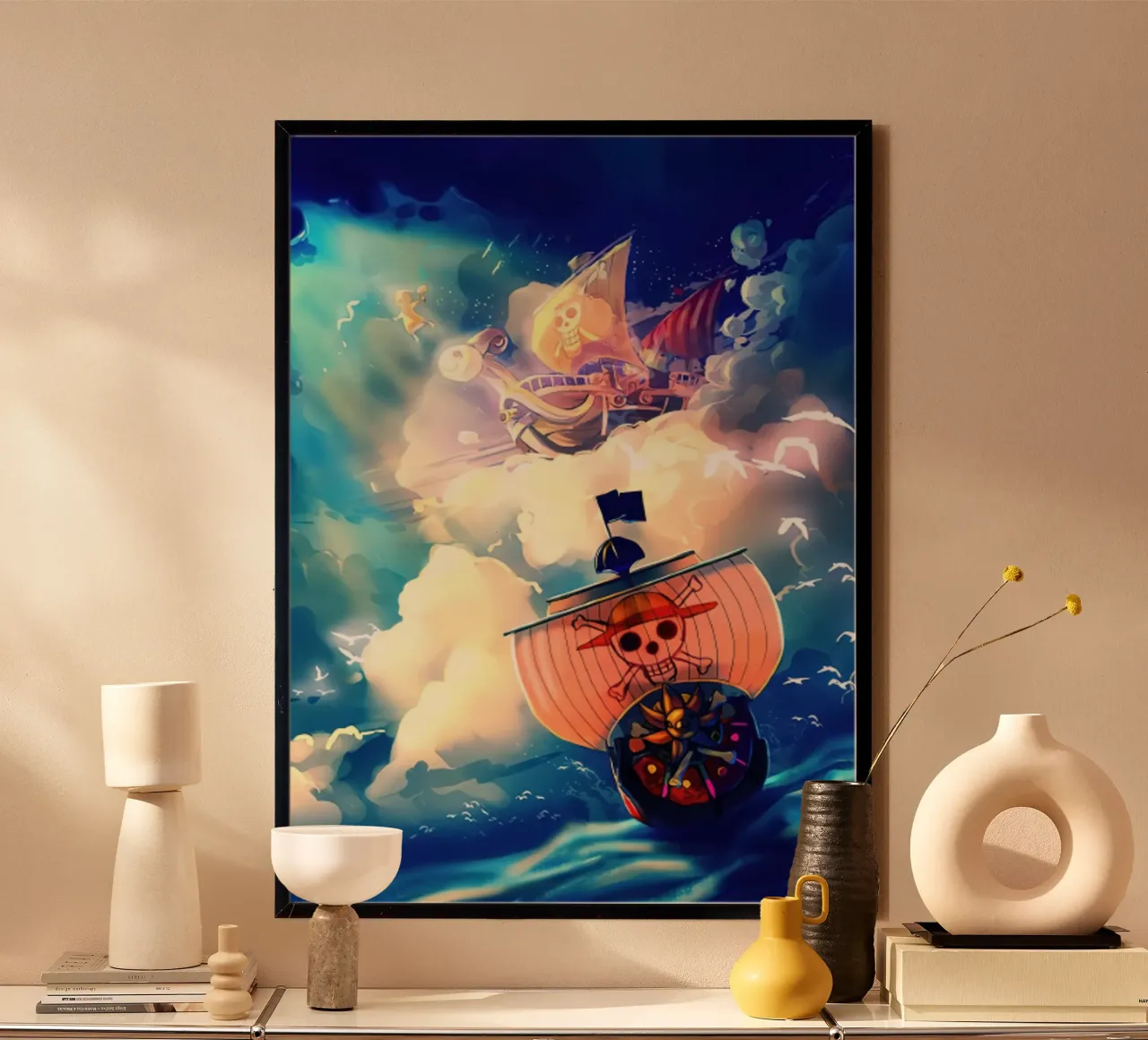 Un pezzo poster con telaio in alluminio da bernar shop