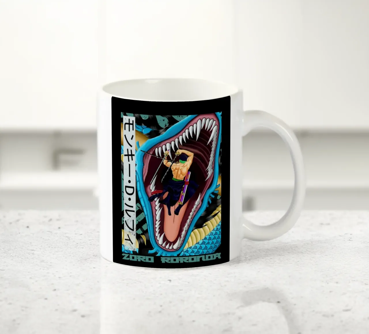 Roronoa Zoro One Piece tazza in ceramica da bernar shop