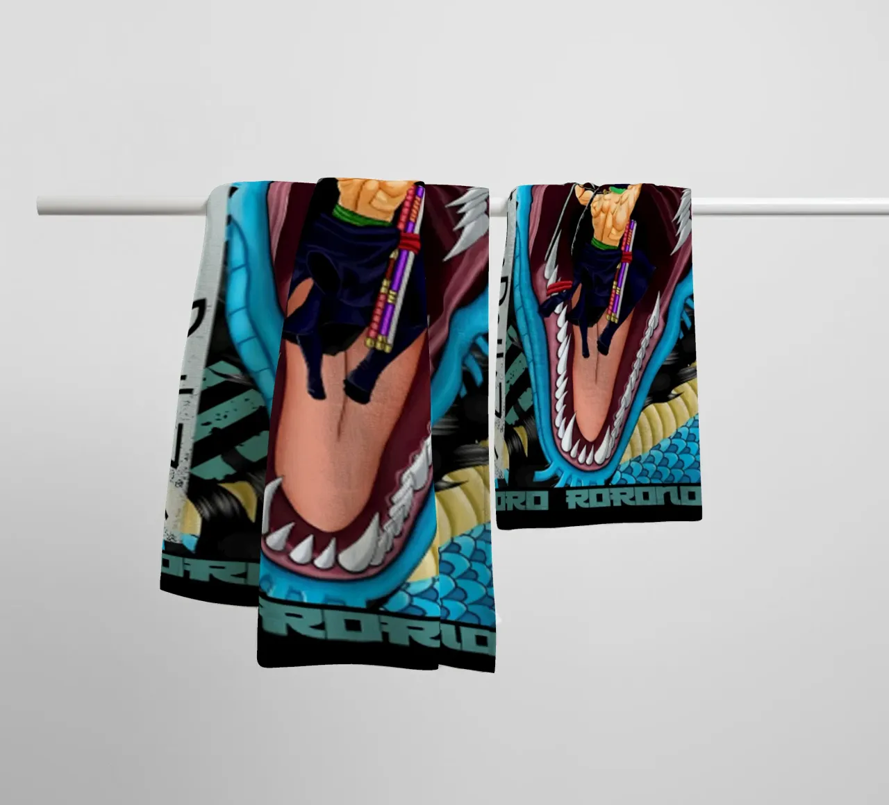 Roronoa Zoro One Piece asciugamano da bagno da bernar shop