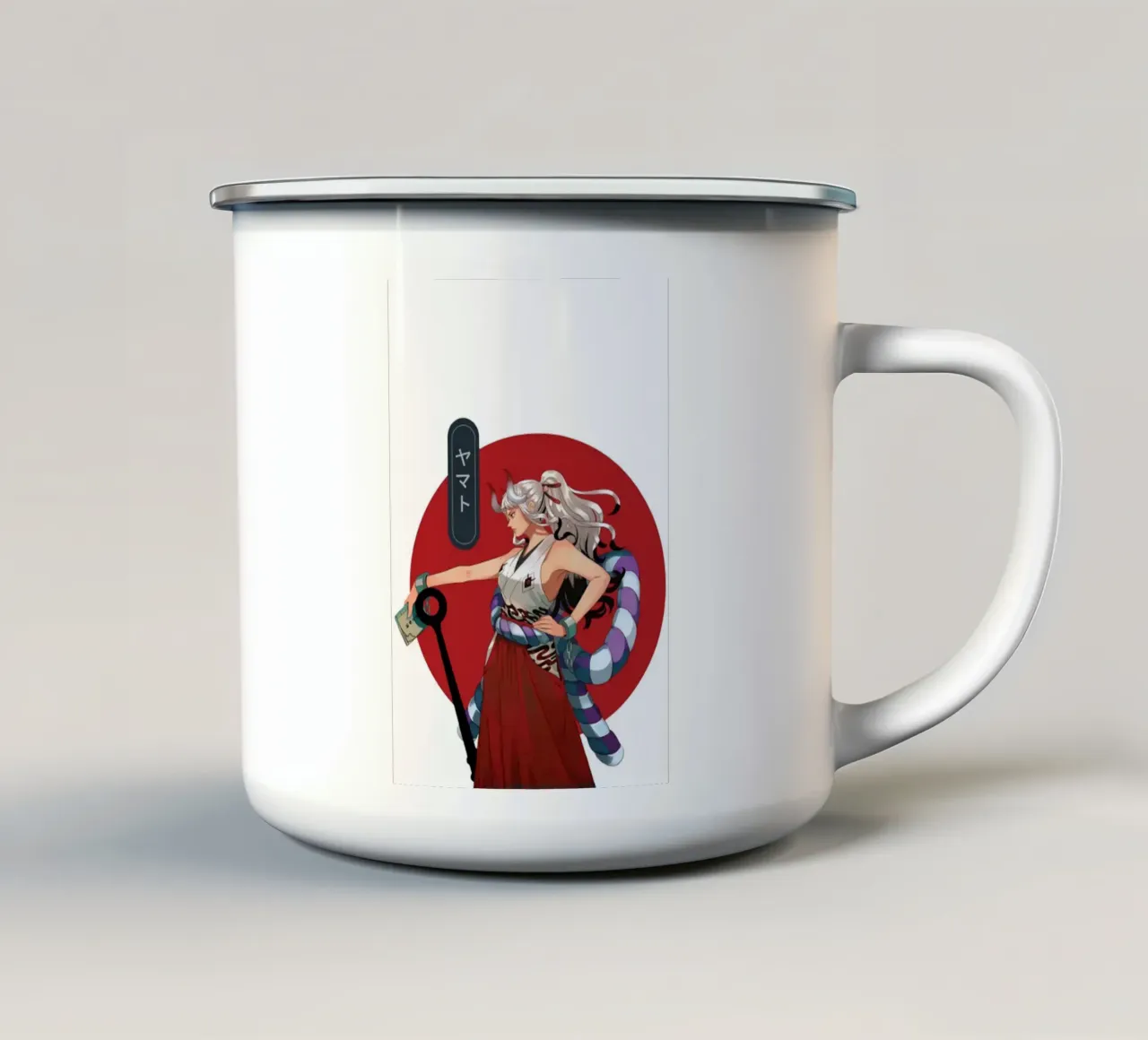 Yamato One Piece tazza in smalto da bernar shop