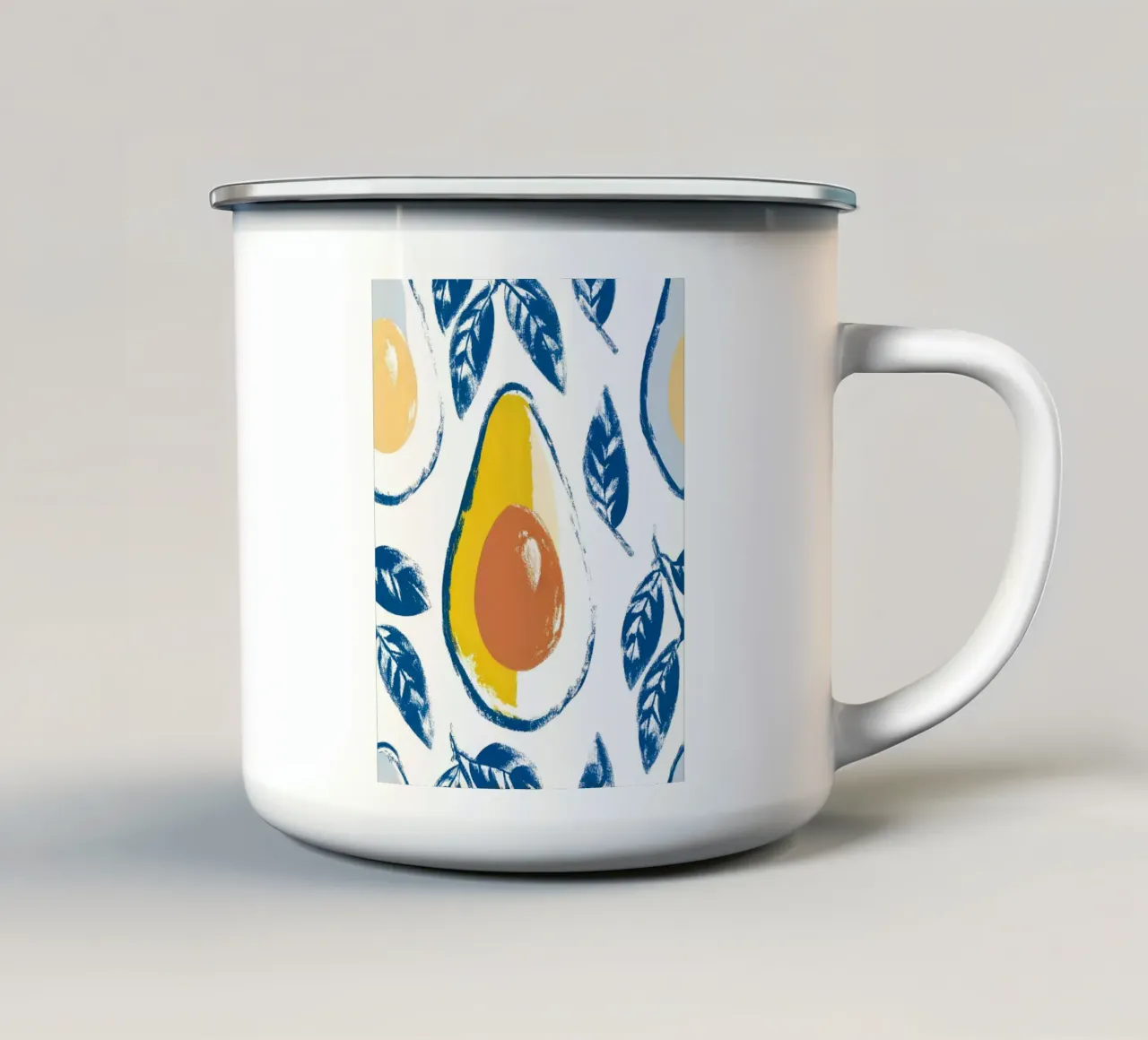 Avocado Frutta tazza in smalto da PREKETEWE