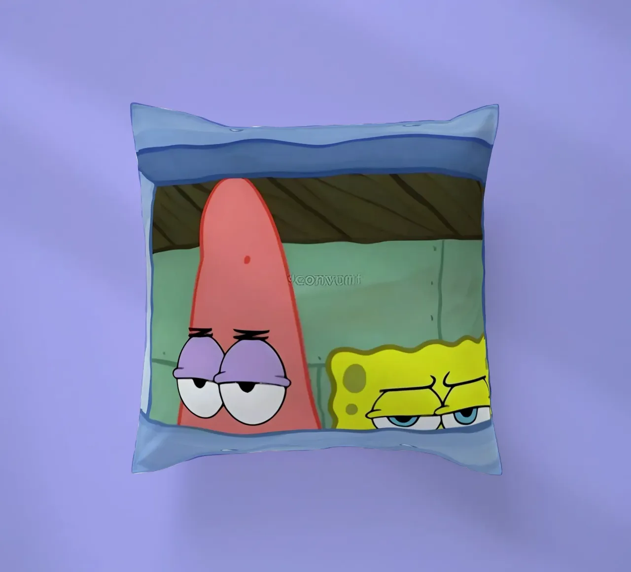 Patrick and SpongeBob cuscino da Low poly art