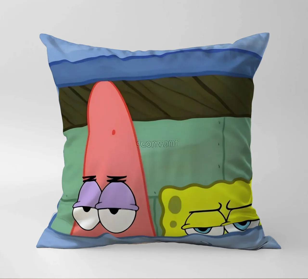 Patrick and SpongeBob cuscino da Low poly art