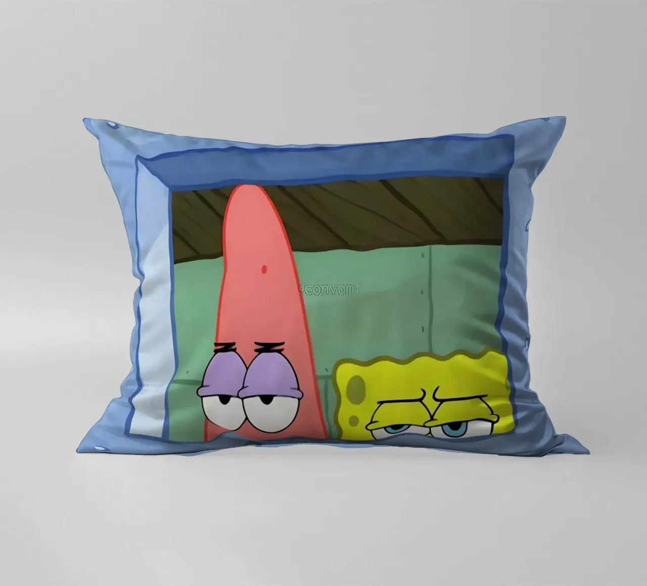 Patrick and SpongeBob cuscino da Low poly art