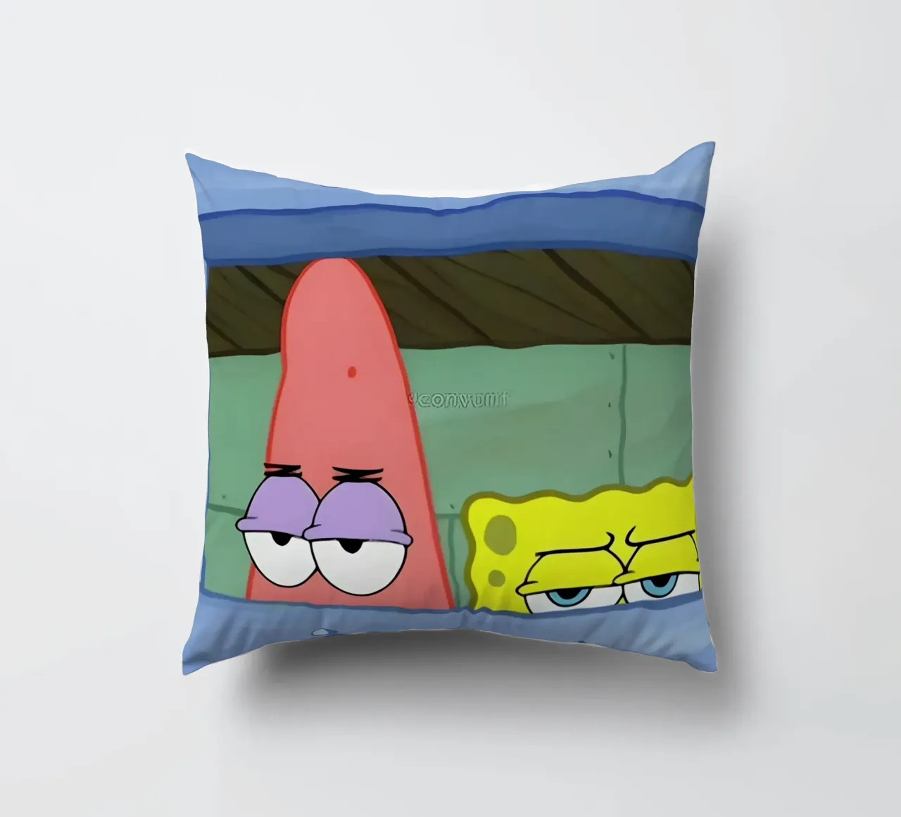 Patrick and SpongeBob cuscino da Low poly art